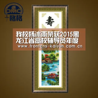 我校杨冰雨荣获2015黑龙江省高校辅导员年度人物-开云体育下载(图1) 开云