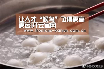 让人才“候鸟”飞得更高更远|开云官网(图3) 让人才“候鸟”飞得更高更远|开云官网(图3)